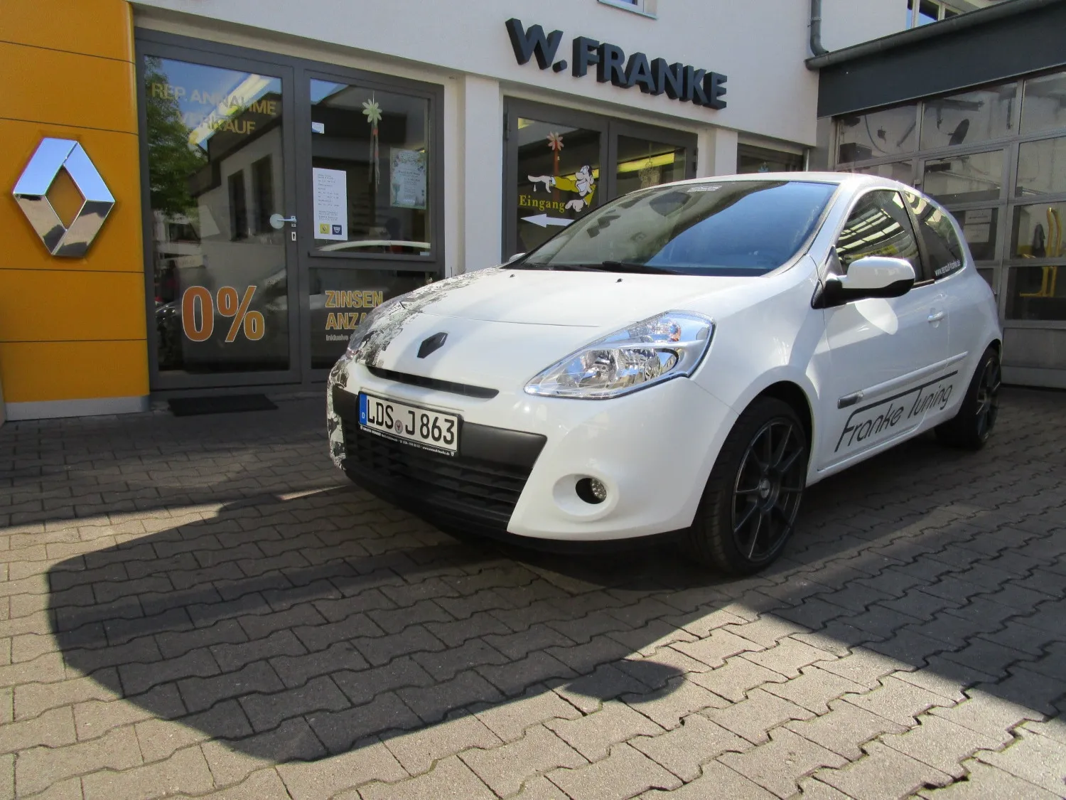 Clio 3 8x17 Autec & Tieferlegung